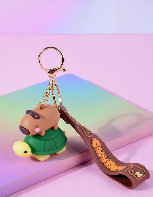 Брелок у вигляді капібари | 263575-20-XX - A-SHOP