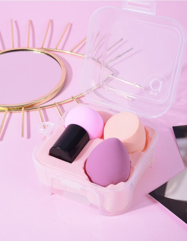 Спонжик для макіяжу у наборі | 266144-14-XX - A-SHOP