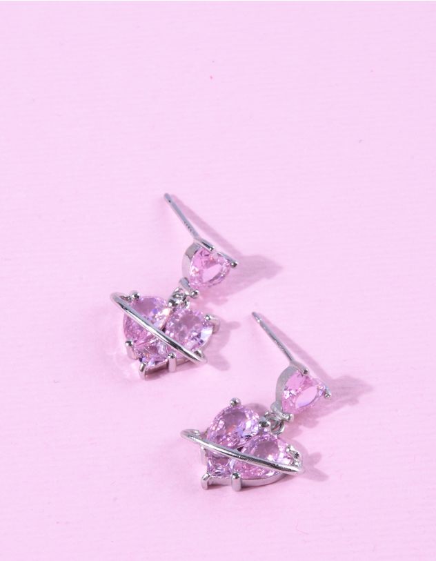 Сережки у вигляді серця | 266021-70-XX - A-SHOP