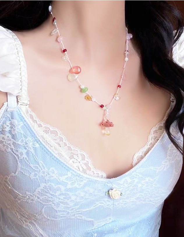 Підвіска на шию з кулоном у вигляді гриба | 265156-15-XX - A-SHOP