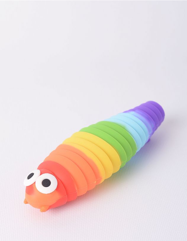 Антистрес squidopop наліпка у вигляді гусениці | 253110-21-XX - A-SHOP