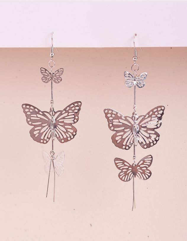 Сережки у вигляді метеликів | 254462-05-XX - A-SHOP