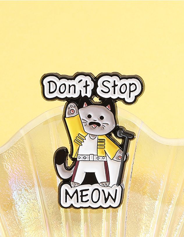 Брошка у вигляді котика | 266161-01-XX - A-SHOP