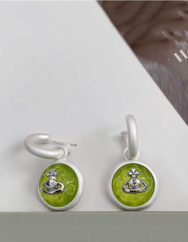 Сережки з Сатурном | 262910-62-XX - A-SHOP