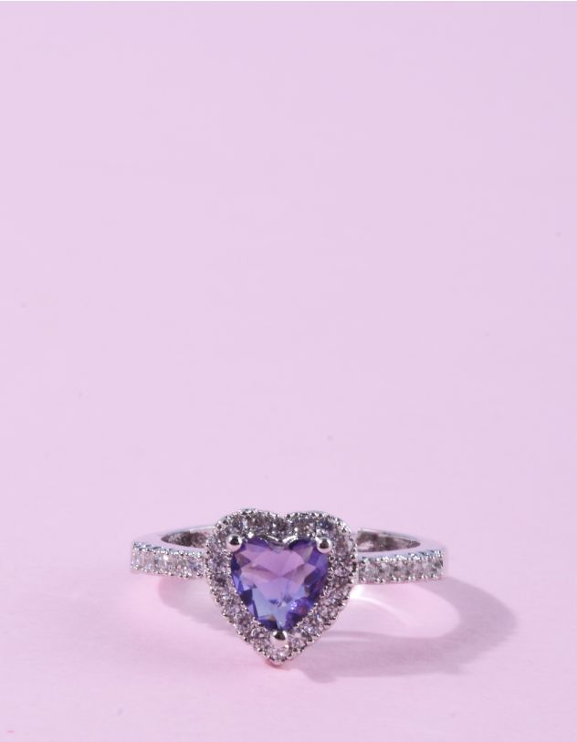 Кільце з серцем | 264435-63-36 - A-SHOP