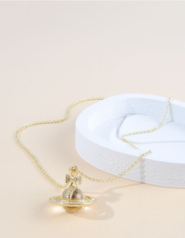 Підвіска на шию з кулоном у вигляді Сатурна | 262949-04-XX - A-SHOP