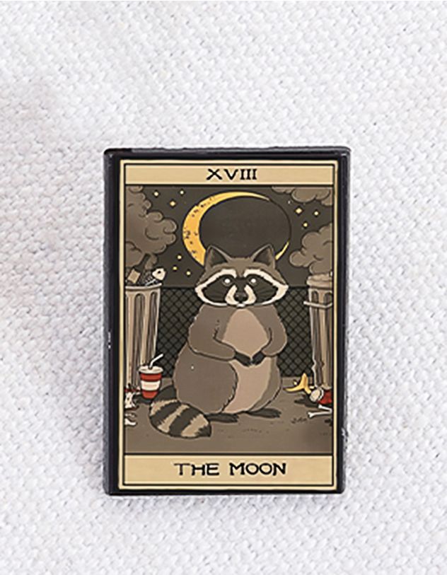 Брошка з зображенням єнота | 266158-11-XX - A-SHOP