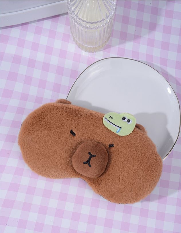 Пов'язка для сну у вигляді капібари | 263540 - A-SHOP