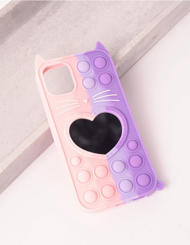 Чохол на телефон  pop it з серцем | 249284-03-60 - A-SHOP