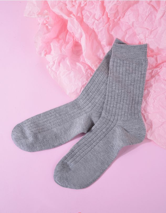 Шкарпетки у рубчик | 266517-11-XX - A-SHOP