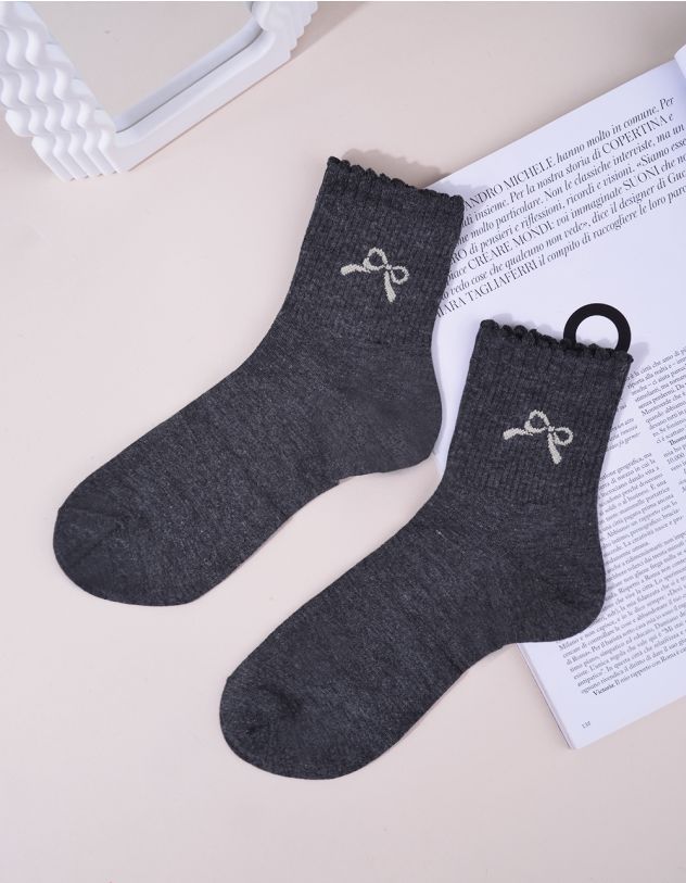 Шкарпетки з бантом | 265516-28-XX - A-SHOP
