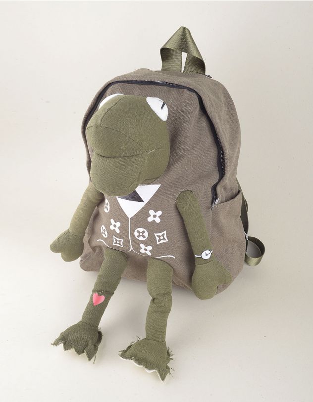 Рюкзак для прогулянок з жабкою | 254683-38-XX - A-SHOP