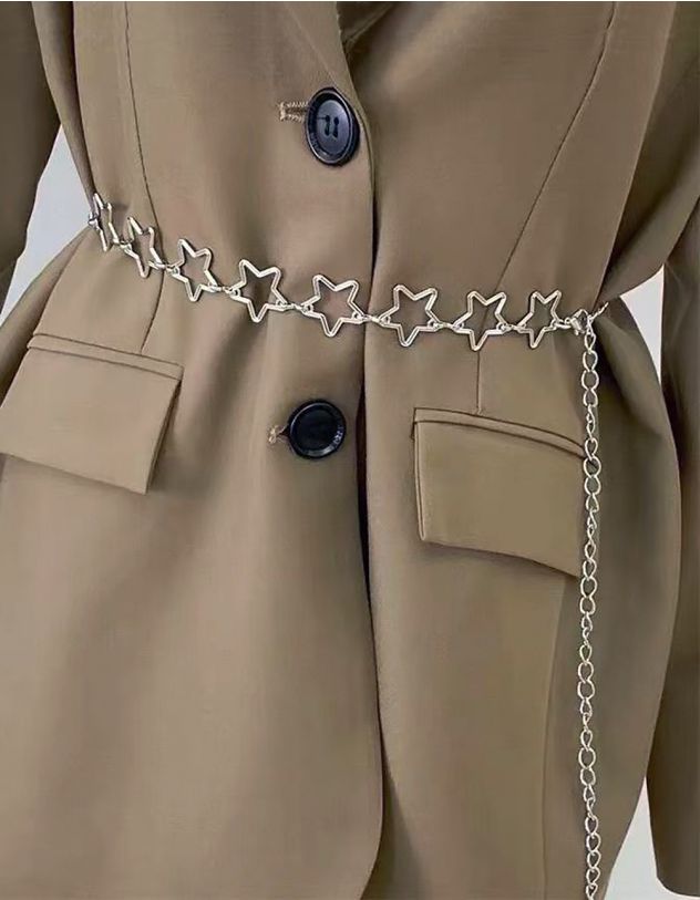 Ланцюжок на пояс з зірками | 265574-05-XX - A-SHOP