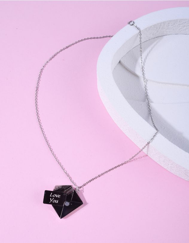 Підвіска на шию з кулоном у вигляді конверта | 265765-05-XX - A-SHOP