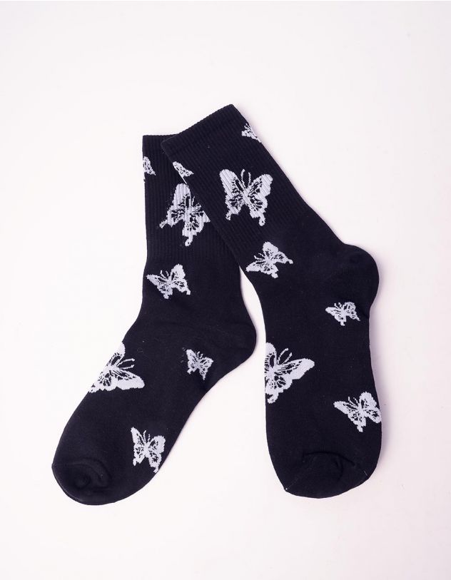 Шкарпетки з метеликами | 242606-02-XX - A-SHOP