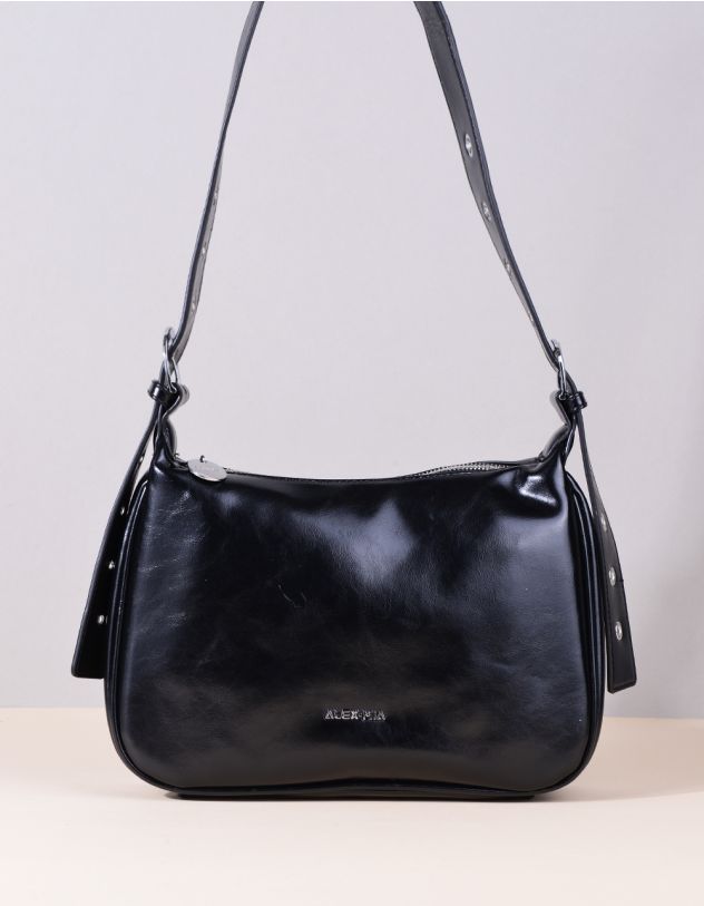 Сумка через плече на блискавці | 263296-02-XX - A-SHOP