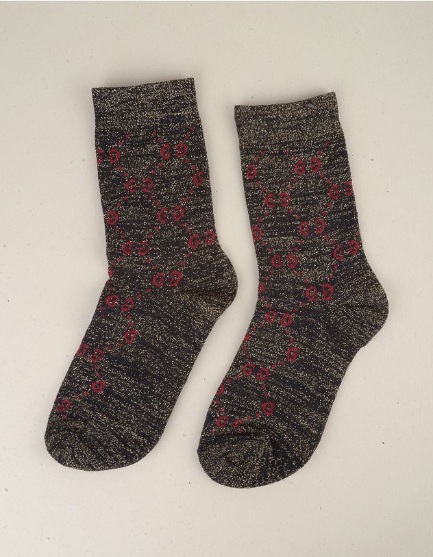 Шкарпетки з орнаментом | 255911-02-71 - A-SHOP
