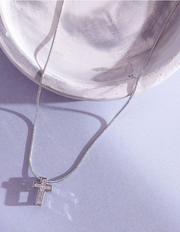 Підвіска на шию з кулоном у вигляді хреста | 257343-05-XX - A-SHOP