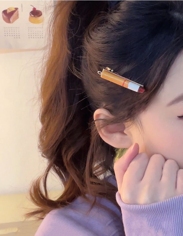 Заколка для волосся парна у вигляді цигарки | 266368-43-XX - A-SHOP