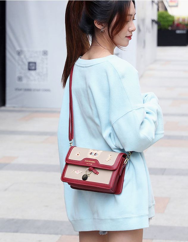 Сумка через плече з котиком | 259770-27-XX - A-SHOP