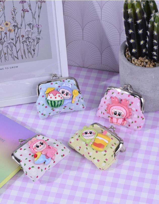 Монетниця з монстром Лабубу | 264998-18-XX - A-SHOP