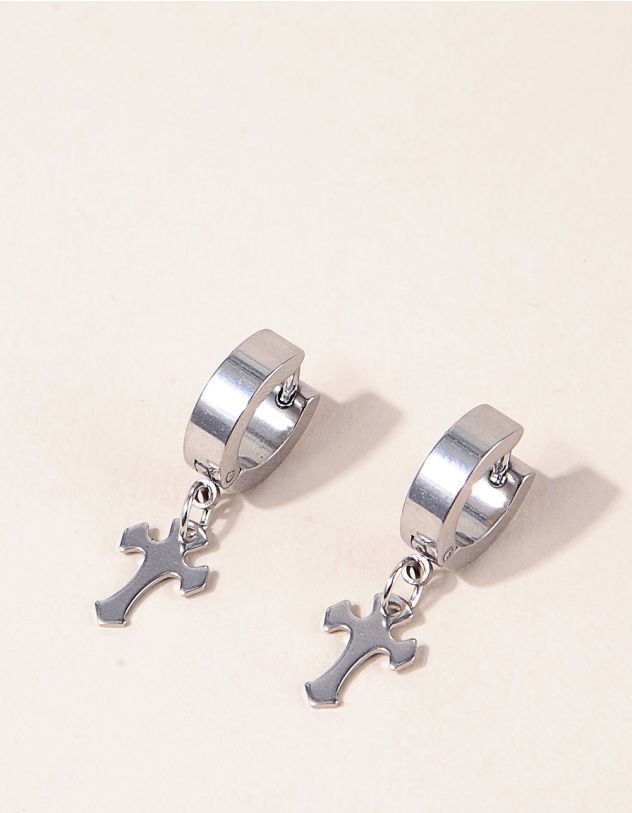 Сережки з хрестами | 254931-05-XX - A-SHOP