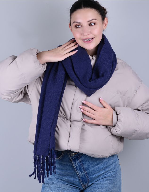 Палантин на шию з китицями | 264321-13-XX - A-SHOP