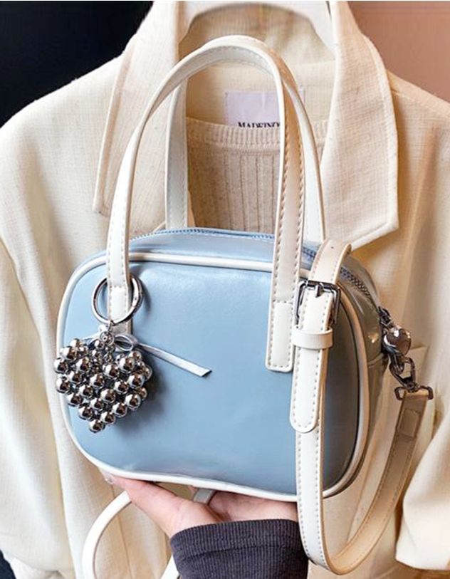 Сумка кросс боді з брелоком у вигляді серця | 264753-18-XX - A-SHOP