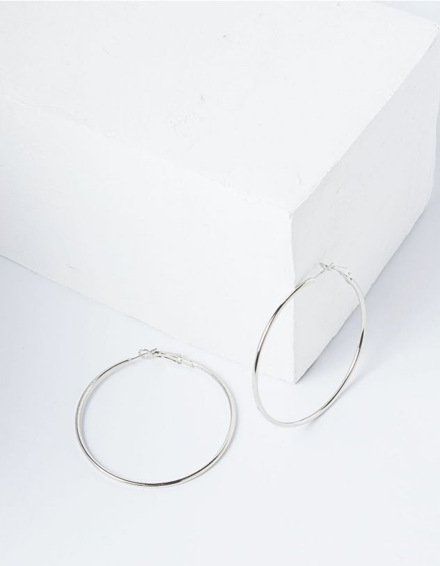 Серьги кольца средней величины | 227829-05-XX - A-SHOP