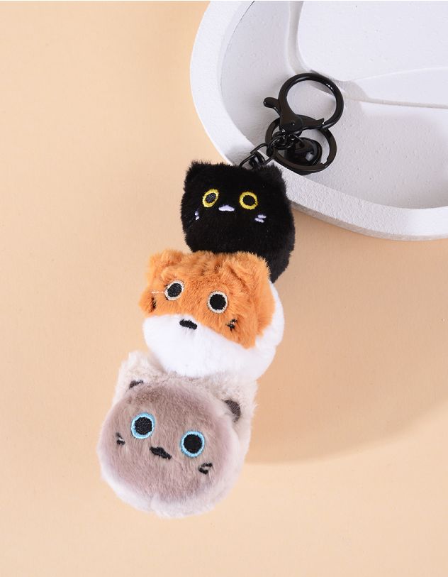 Брелок на сумку у вигляді котика | 262436-02-XX - A-SHOP