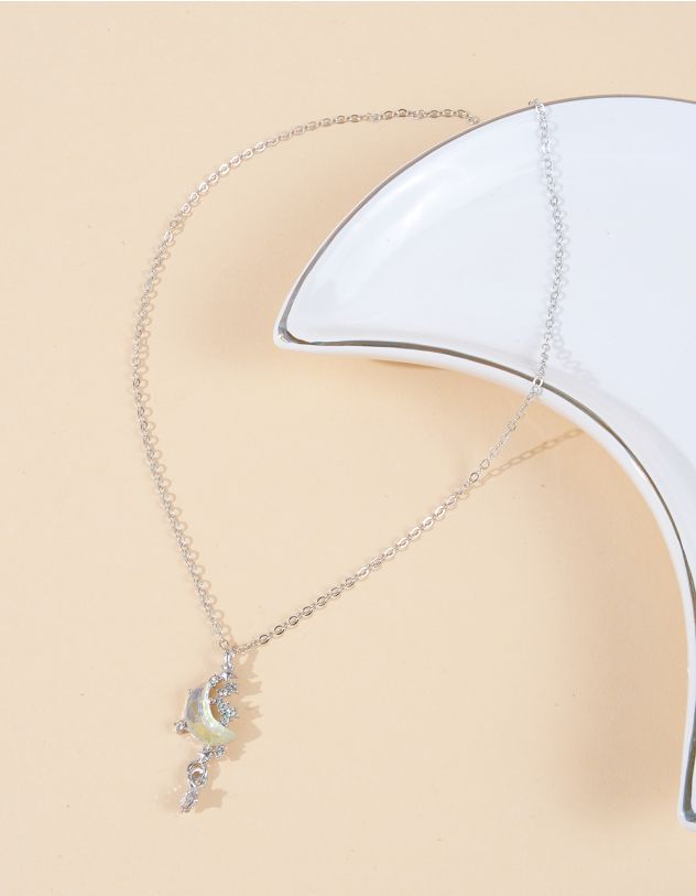 Підвіска на шию з кулоном у вигляді півмісяця | 264220-05-XX - A-SHOP