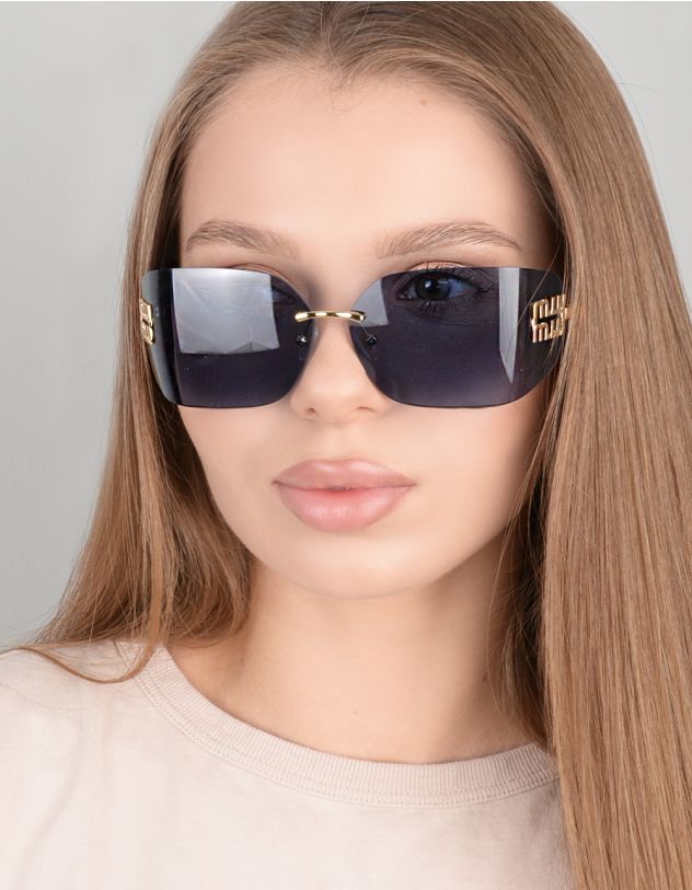 Окуляри сонцезахисні з тонкими дужками | 260798-13-XX - A-SHOP