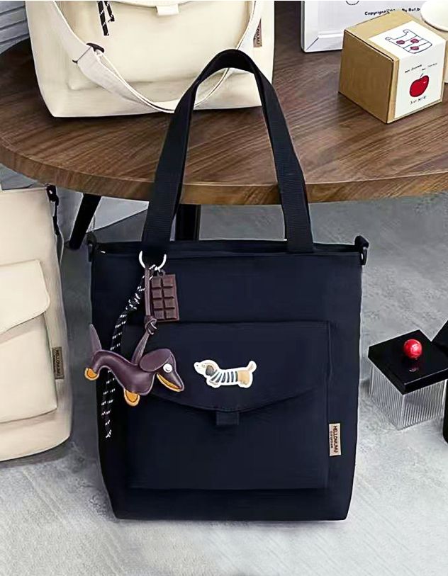 Сумка шопер з брелоком у вигляді такси | 264617-02-XX - A-SHOP