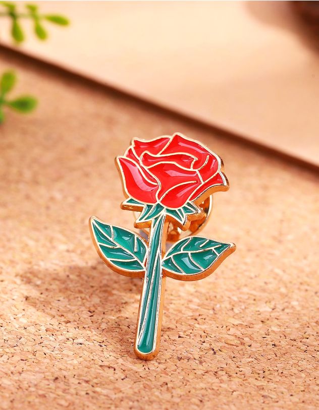 Брошка у вигляді троянди | 265970-15-XX - A-SHOP