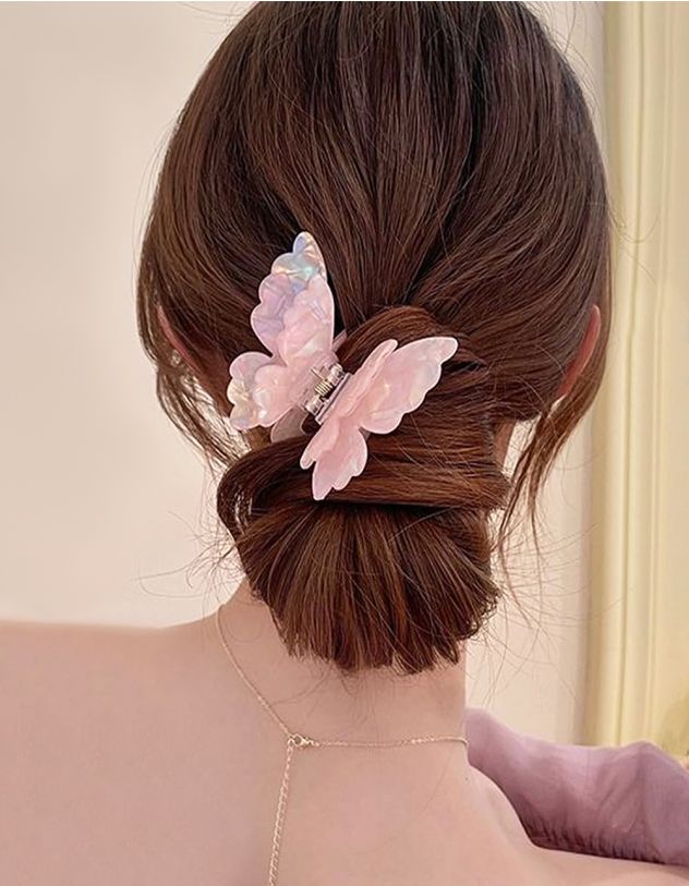 Заколка для волосся крабік у вигляді метелика | 263378-14-XX - A-SHOP