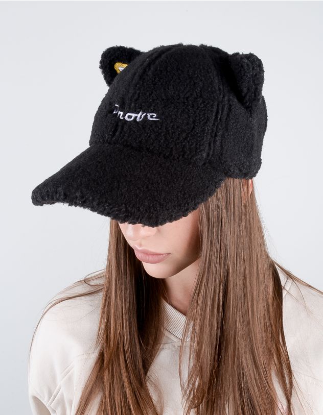 Бейсболка хутряна з вушками | 263922-02-XX - A-SHOP