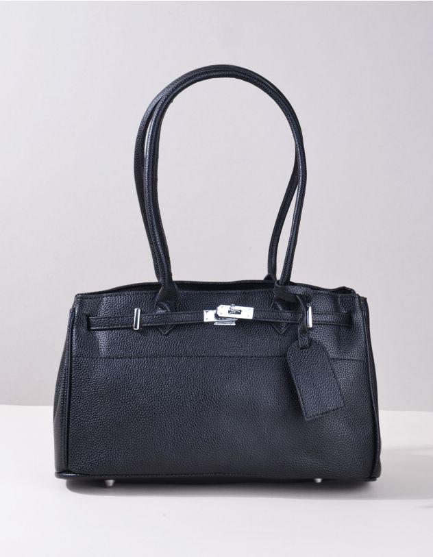 Сумка класична жіноча з фурнітурою | 265309-02-XX - A-SHOP