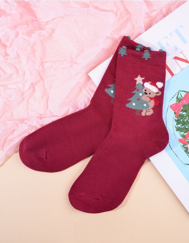 Шкарпетки з різдвяним персонажем | 265519-27-XX - A-SHOP