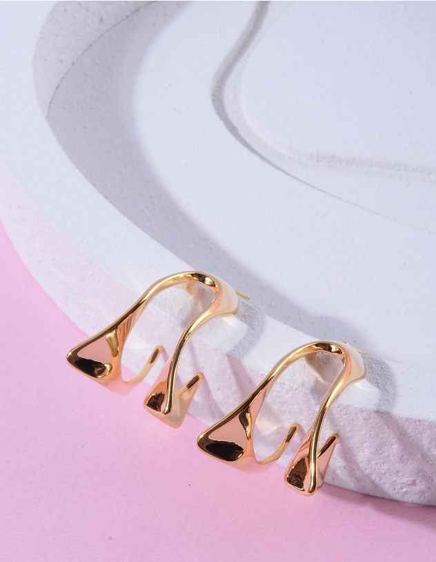 Сережки з гальванічним покриттям | 265783-04-XX - A-SHOP