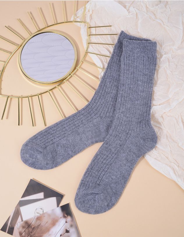 Шкарпетки у рубчик | 263698-11-XX - A-SHOP