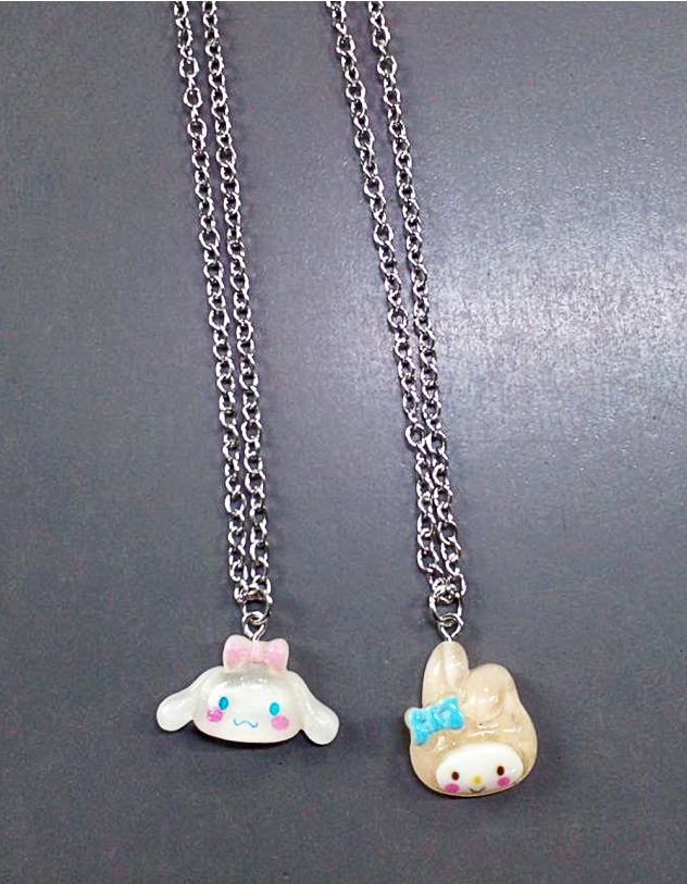 Підвіска на шию best friends з персонажем аніме Куромі та Мелоді | 263611-21-XX - A-SHOP