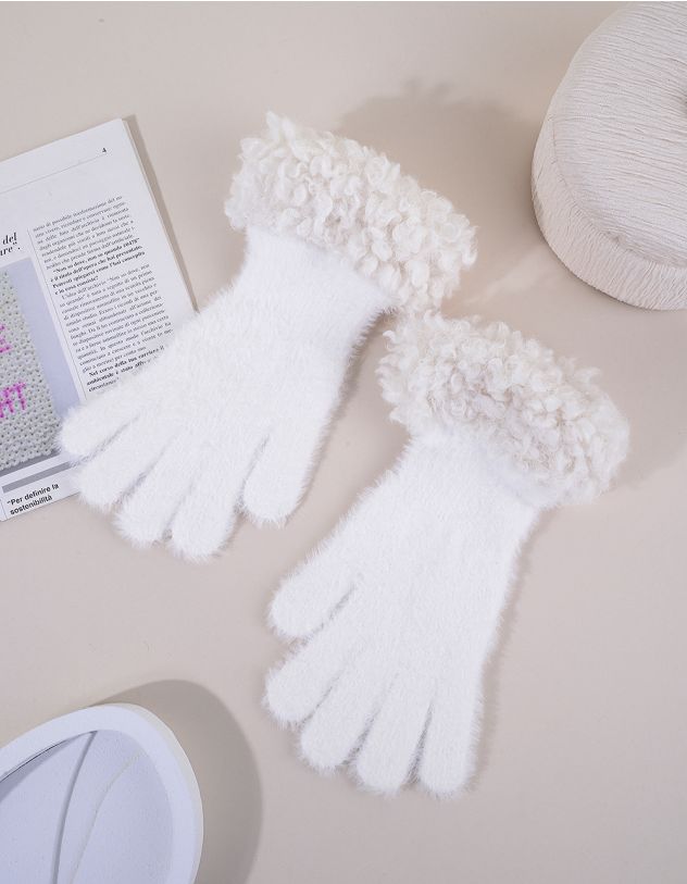 Рукавички з хутром | 263273-01-XX - A-SHOP