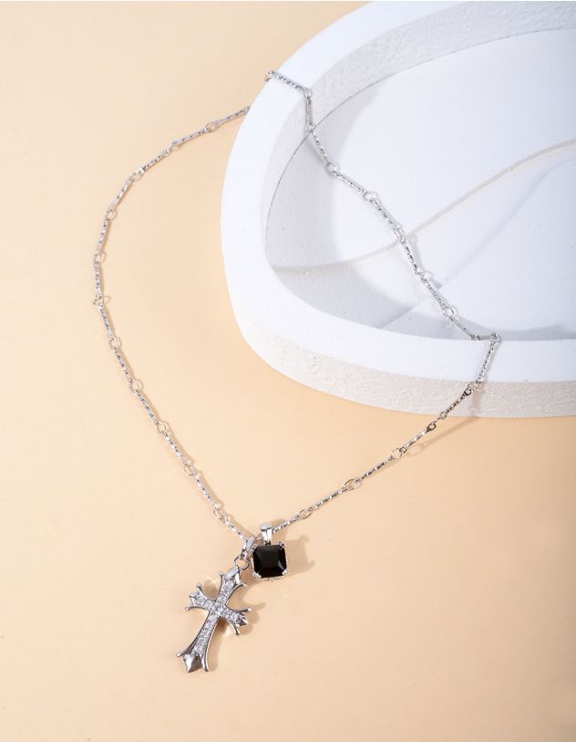 Підвіска на шию з хрестом | 264901-07-XX - A-SHOP