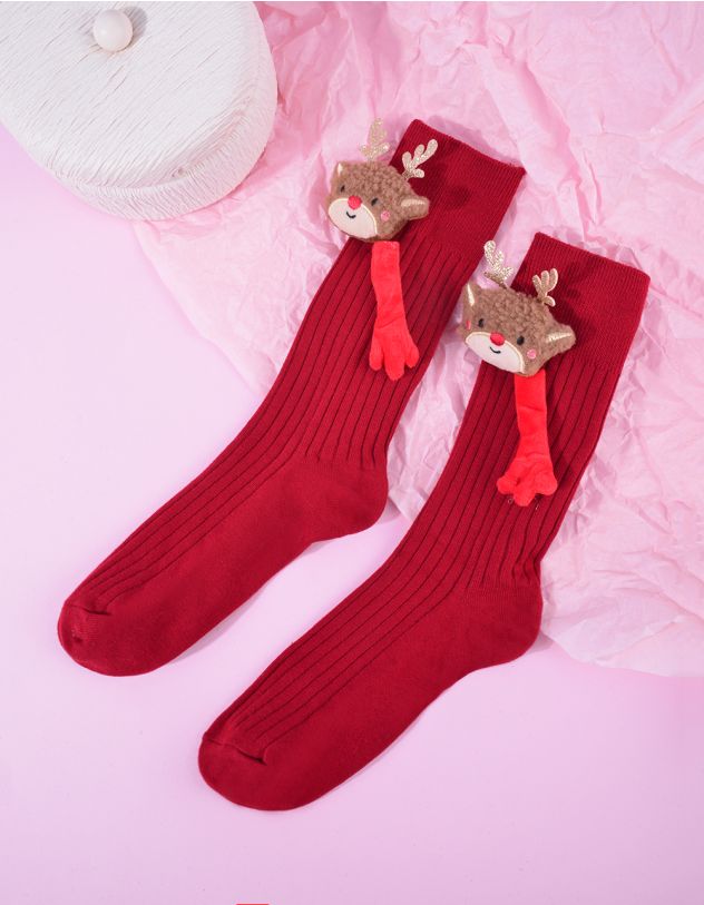 Шкарпетки з оленем та  магнітними ручками | 264985-15-XX - A-SHOP