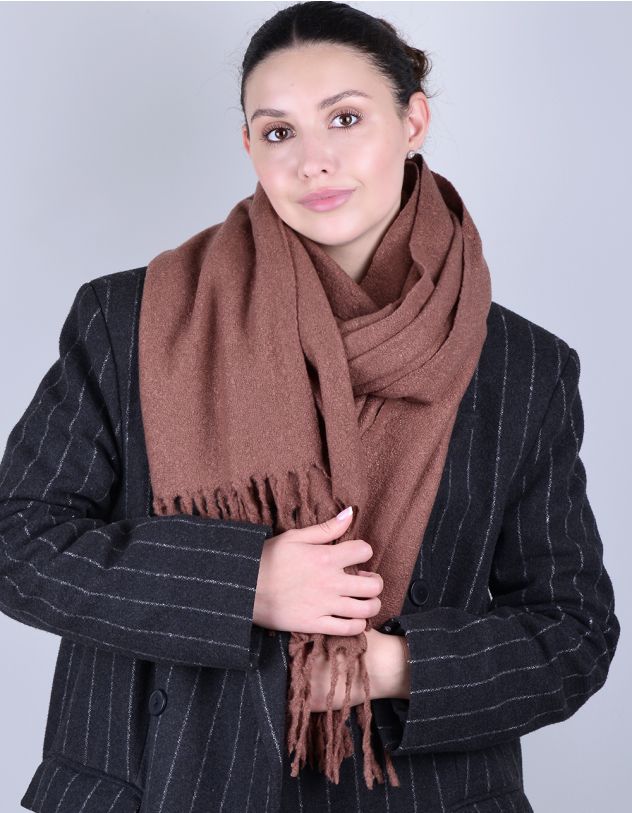 Палантин на шию з китицями | 264321-12-XX - A-SHOP