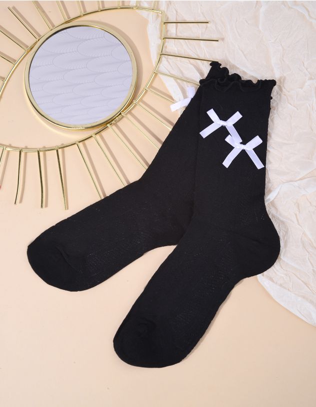 Шкарпетки з бантами | 264978-02-XX - A-SHOP