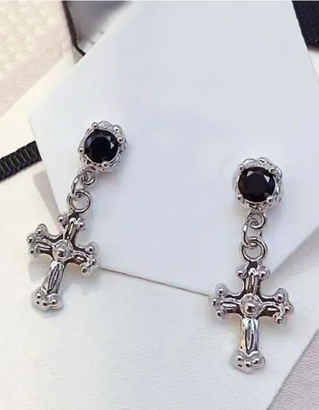 Сережки з хрестами | 265360-07-XX - A-SHOP