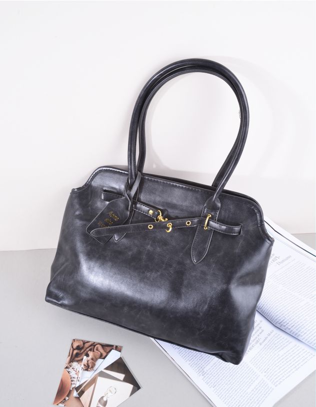 Сумка класична жіноча на блискавці | 264506-02-XX - A-SHOP