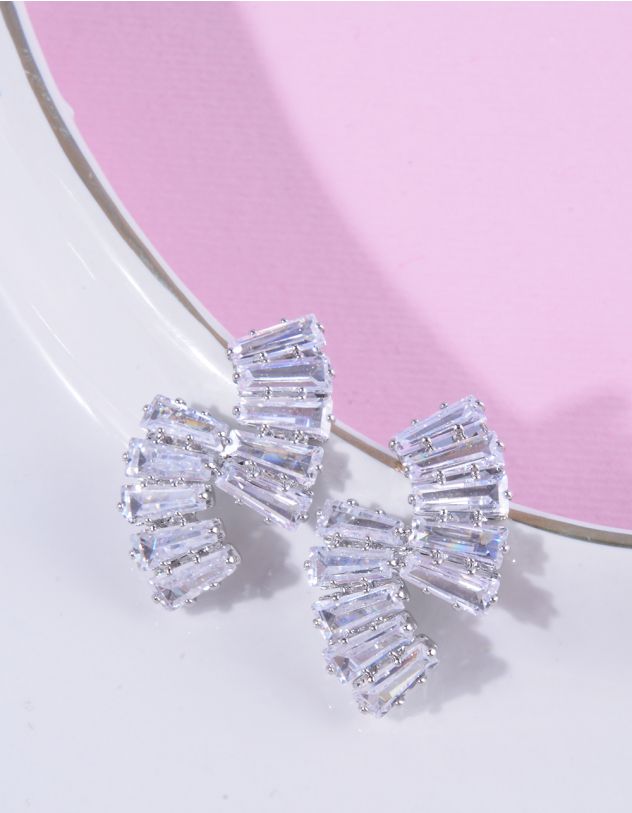 Сережки з кристалами | 265802-05-XX - A-SHOP