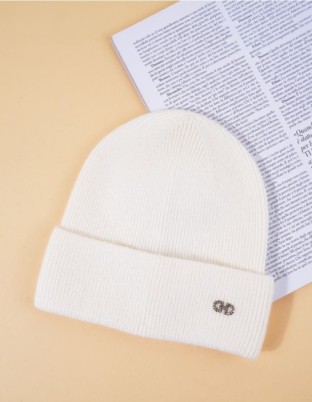 Шапка з фурнітурою на відвороті | 264639-01-XX - A-SHOP